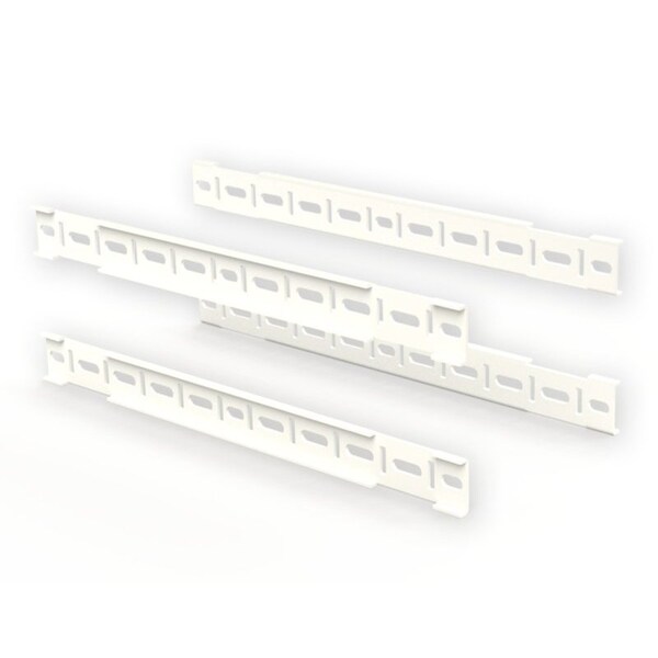 Panel Support, 2 in. H x 21 in. W x 1/2 in. L, Steel, 4 PK